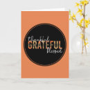 Search for modern thanksgiving cards Thankful grateful blessed