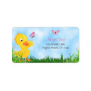 Search for yellow duck return address labels Duckling