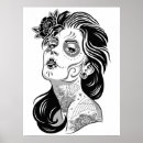 Search for day of the dead woman art Muertos