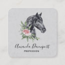 Search for portrait business cards Horse head portrait