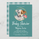 Search for watercolor dog invitations Cute
