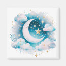 Search for crescent magnets Clouds