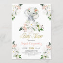 Search for elephant baby girl shower invitations Cute