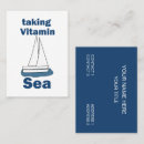 Search for sailing ships business cards Water