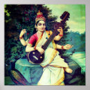 Search for saraswati posters Goddess