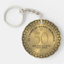 Search for anniversary key rings Gold