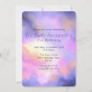 Search for abstract birthday invitations Colourful