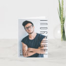Search for minimalist thank you cards Black