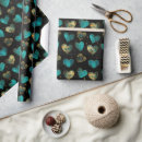 Search for turquoise and gold wrapping paper Modern