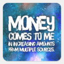 Search for attract money stickers Abundance