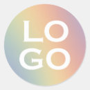 Search for rainbow logo stickers Business