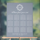 Search for large wedding seating charts Calligraphy