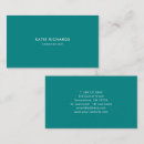 Search for teal business cards Corporate