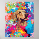 Search for colour splash posters Dog lover