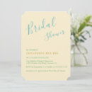 Search for ticket bridal shower invitations Green
