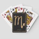 Search for card symbols playing cards Scorpio