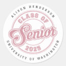 Search for pink glitter graduation stickers High school