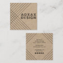 Search for unique shaped business cards Elegant