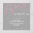Search for baptised invitations Pink