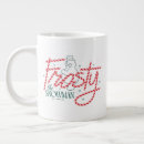 Search for frosty the snowman mugs Candy cane