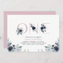 Search for boho girl 1st birthday invitations Floral