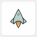 Search for retro space ship stickers Scifi
