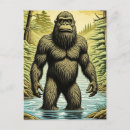 Search for bigfoot postcards Sasquatch