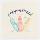 Search for surfboard stickers Baby on board