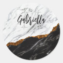 Search for black and white marble stickers Calligraphy