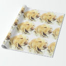 Search for golden retriever wrapping paper Birthday