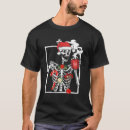 Search for skeleton drinking tshirts Smiling