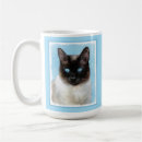 Search for cat painting mugs Siamese