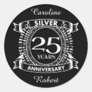 Search for 25th silver stickers Anniversary
