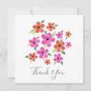 Search for hot pink thank you cards Orange