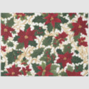 Search for christmas decoupage tissue paper Poinsettia