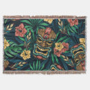 Search for tiki blankets Tropical