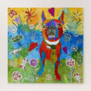 Search for cute boston terrier puzzles Animal