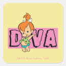 Search for pebbles flintstone stickers Vintage