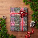 Search for snowman wrapping paper Red