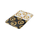 Search for black and gold bath mats Glam