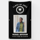 Search for photo graduation banners Black and white