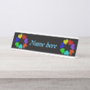 Search for floral name plates Colourful