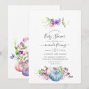 Search for sweet pea baby shower invitations Floral