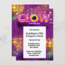 Search for kids glow party invitations Fun