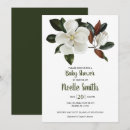 Search for magnolia flower invitations Minimalist