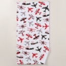 Search for red and black beach towels For kids