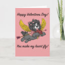 Search for puppy valentines day cards Cupid