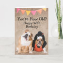 Search for funny 40th birthday cards Humour