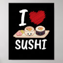 Search for love sushi posters Japan