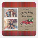 Search for little red stickers Christmas tree